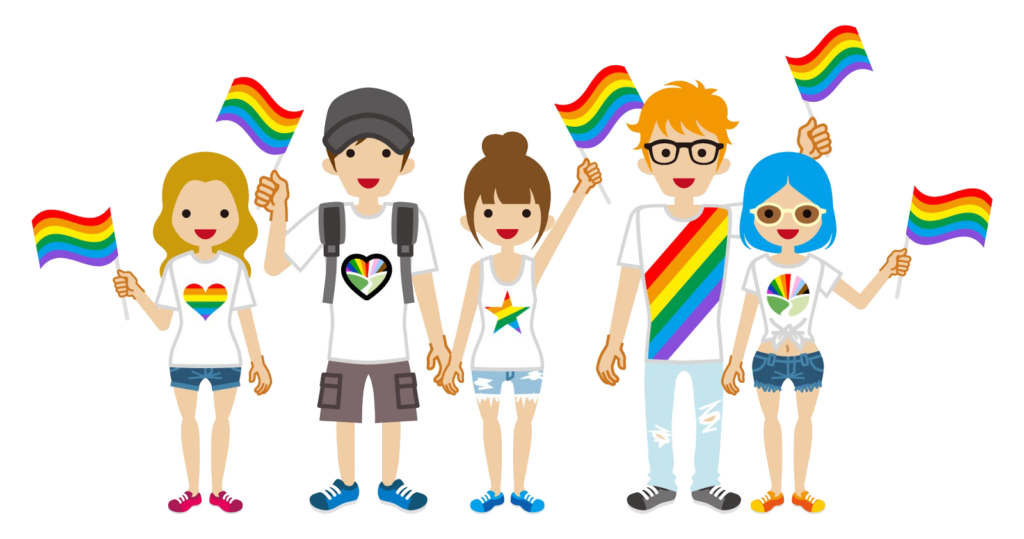 Rainbow Ally Illustration
