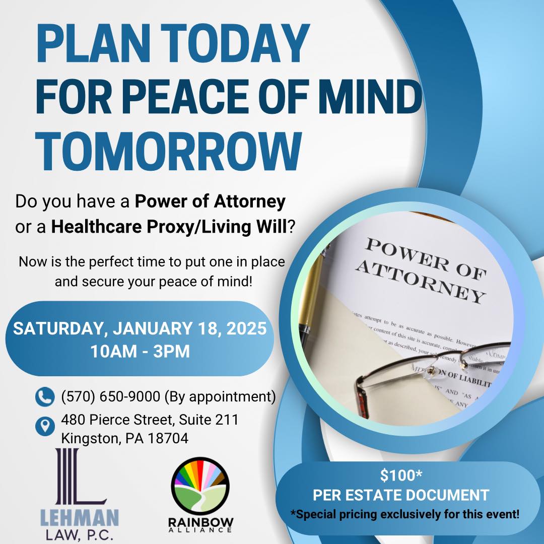 Estate Planning Event (Lehman Law)