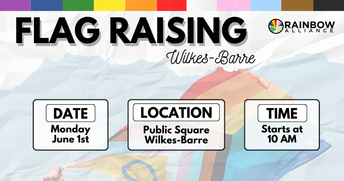 Flag Raising - Wilkes-Barre
