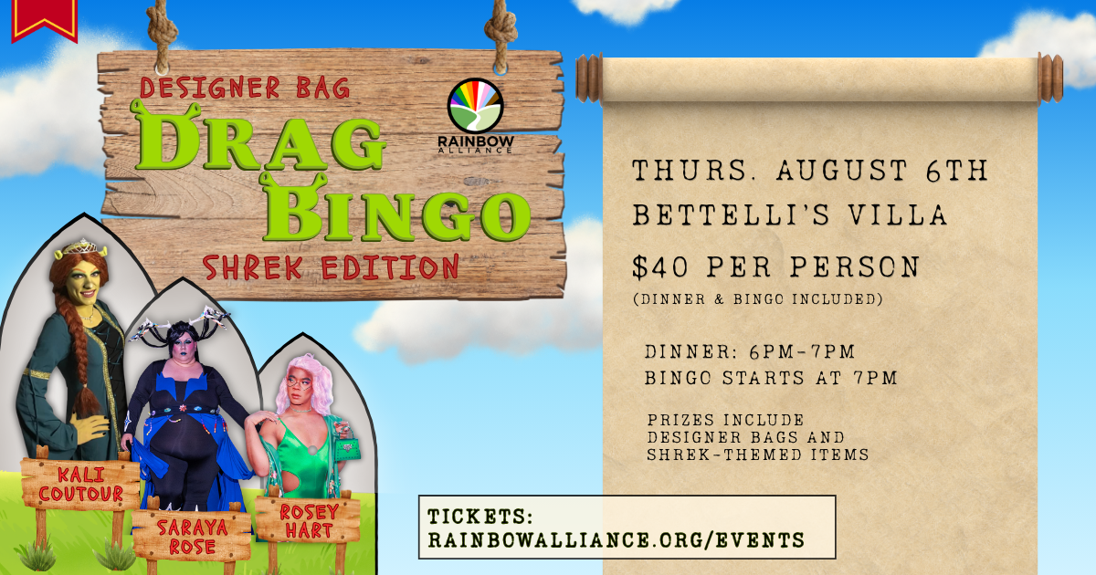 Designer Bag Drag Bingo: Shrek Edition