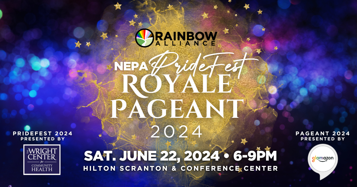 2024 NEPA Pride Royale Pageant Cover with TWC and Glamazon